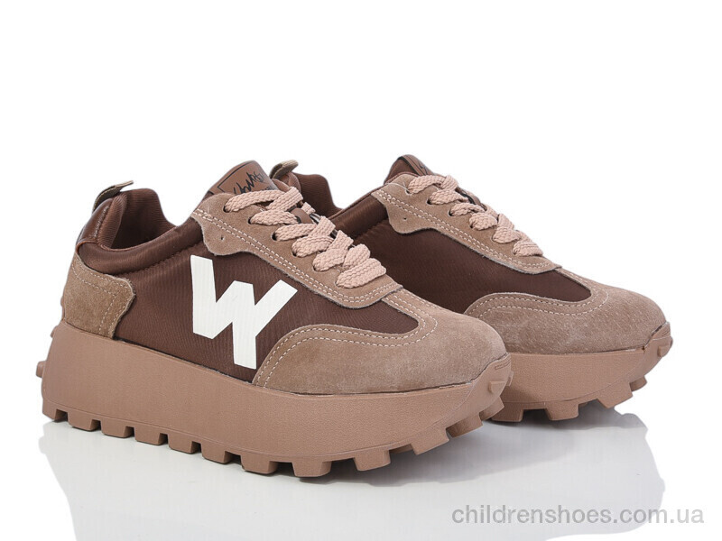 Кроссовки Violeta 197-181 brown