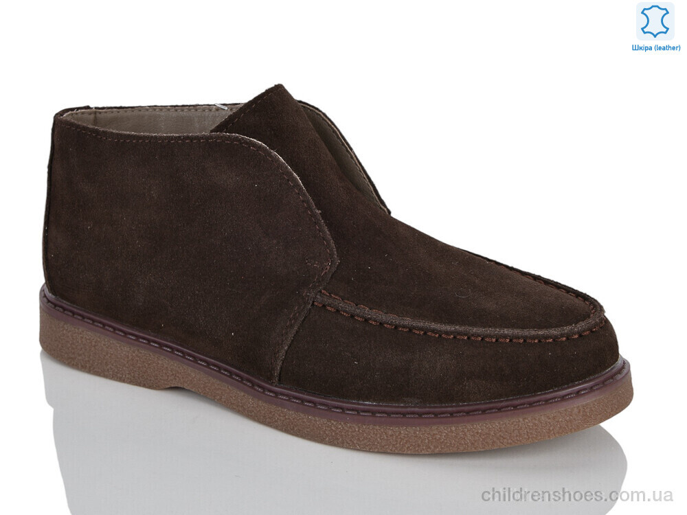 Ботинки E6199-8 coffee DINO ALBAT / p. 36-41 / 8пар