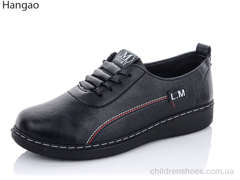 Туфли M23-1 чорний LR.Brother / p. 37-42 / 8пар