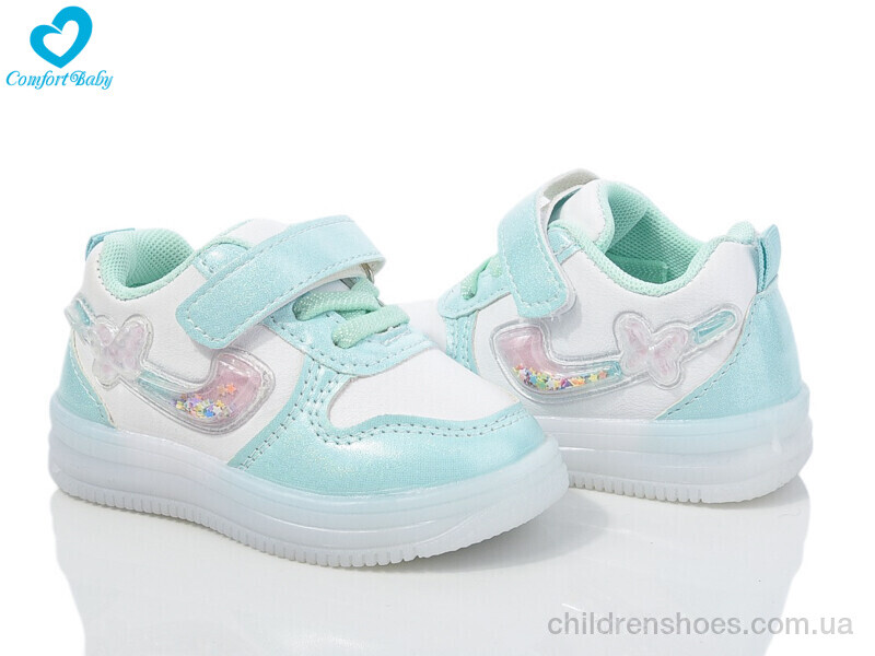Кроссовки 875 зелений Comfort-baby / p. 21-25 / 6пар