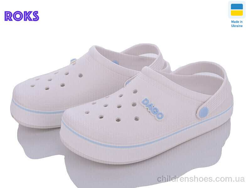 Кроксы Dago Dago 419 білий