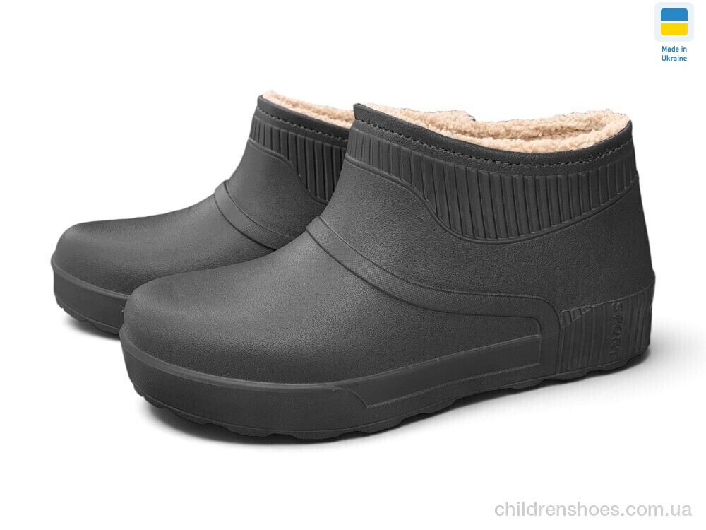 Галоши Е25 чорний Rai shoes / p. 37-41 / 8пар