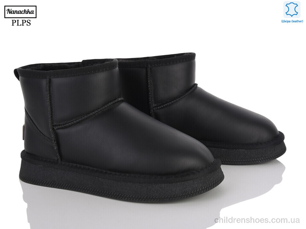 Угги 5854-1 black PLPS-Nanachka / p. 37-41 / 6пар