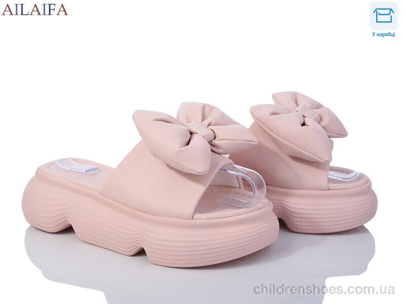 Шлепки женские Ailaifa 7053 pink