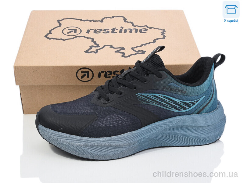 Кроссовки Restime AML25446 navy-cyan