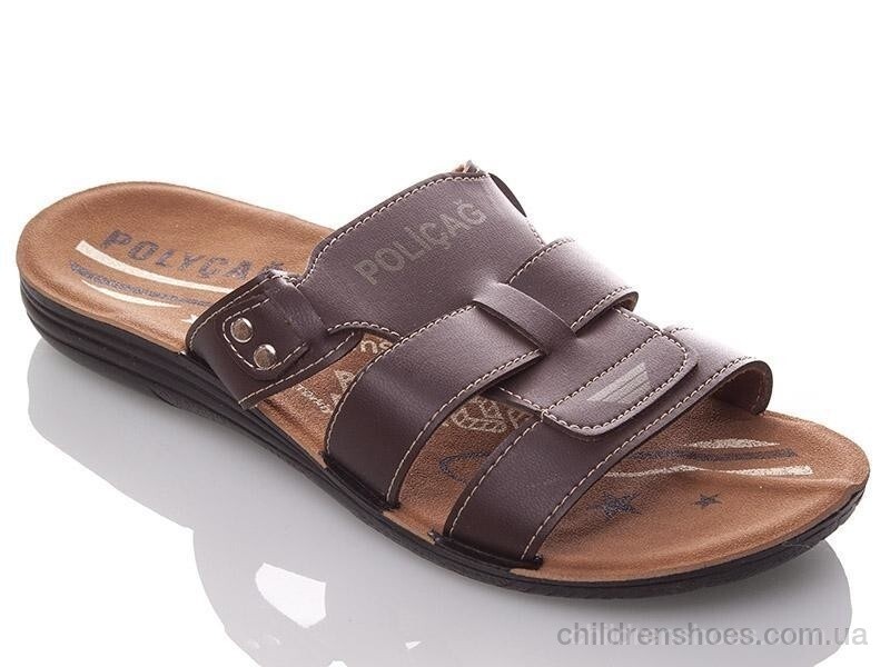 Шлепки Demur MN3 brown
