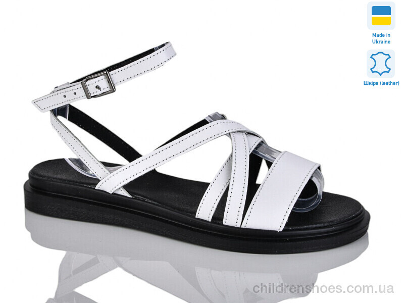 Шлепки женские No brand 1106 білий к.