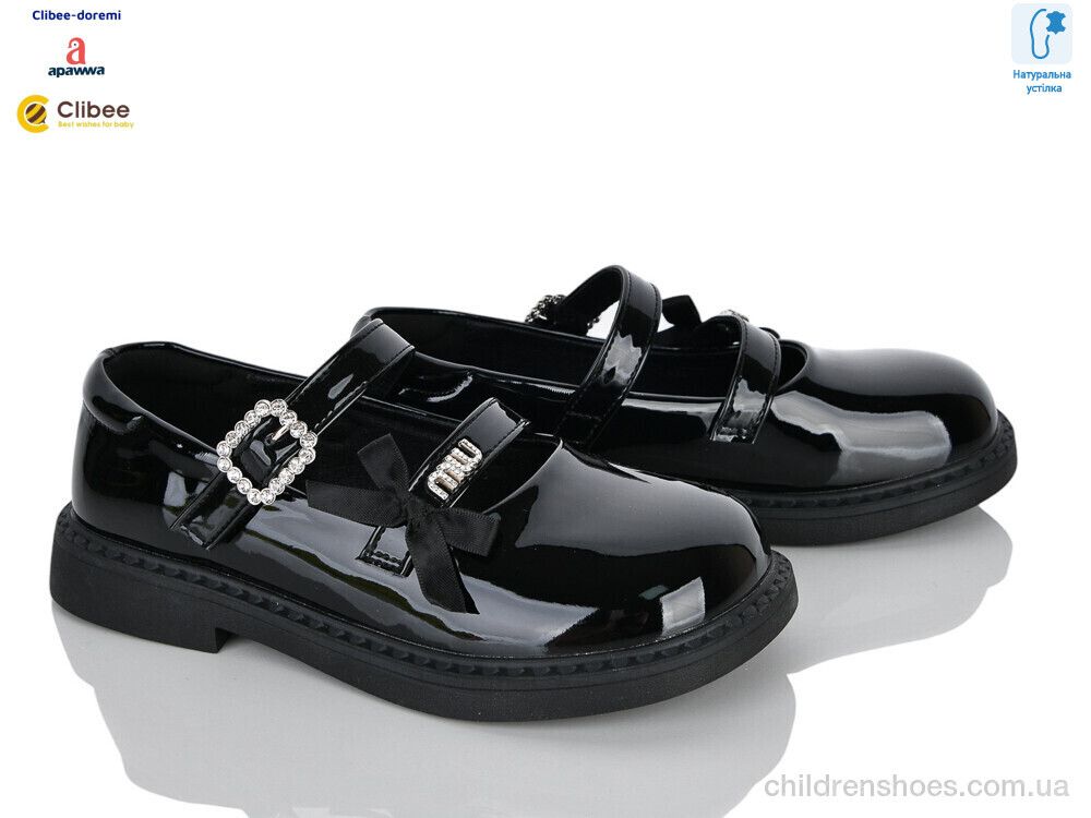 Туфли A8160 black Clibee-Doremi / p. 31-37 / 7пар
