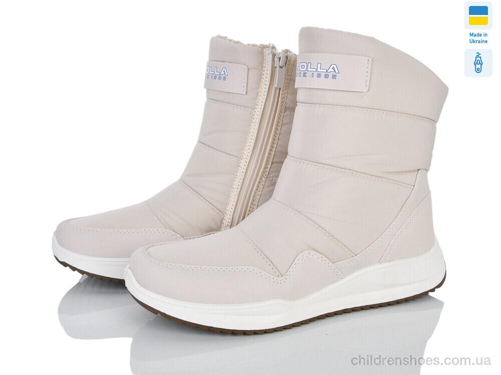 Дутики N2 беж Paolla / p. 37-42 / 8пар