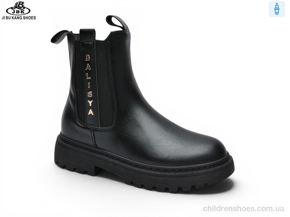 Ботинки 0025-009 black Jibukang / p. 36-41 / 6пар