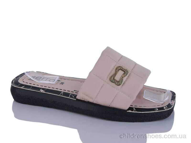 Шлепки женские Serra 63001-4 beige