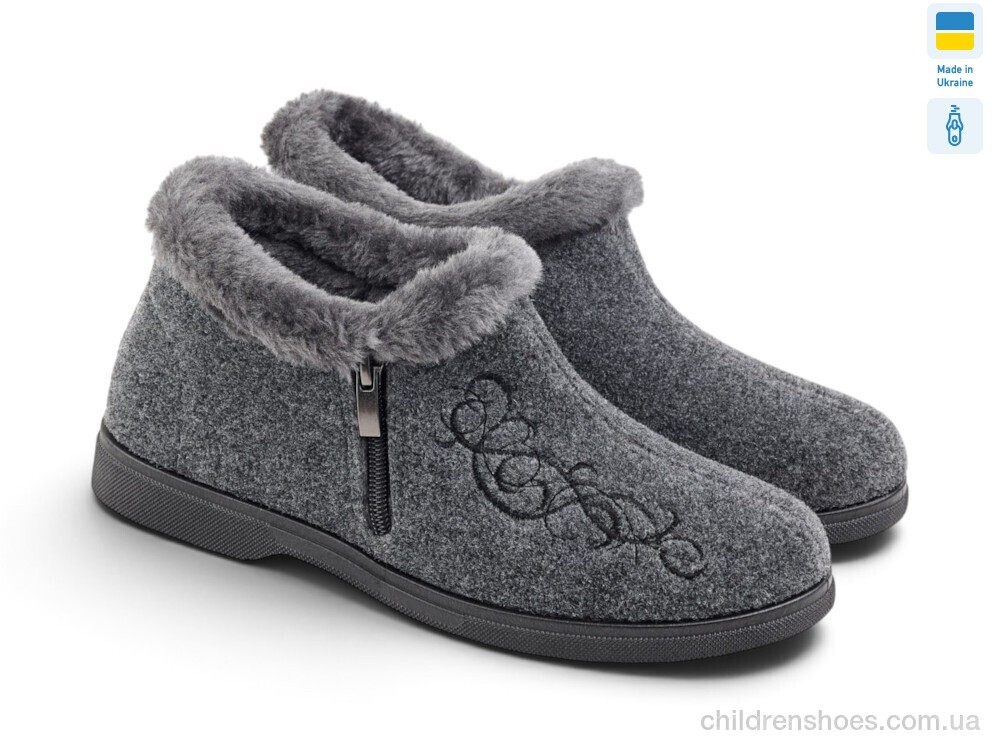 Бурки 2203 сірий Rai shoes / p. 37-41 / 8пар