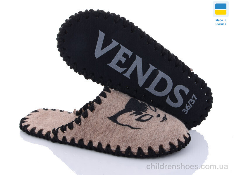 Тапки Vends 218W бежевий