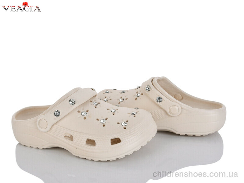 Кроксы No brand 3008-3 beige