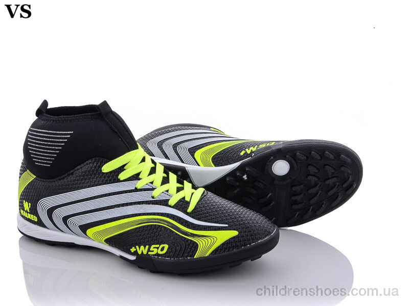 Футбольная обувь Walked 006 black-yellow