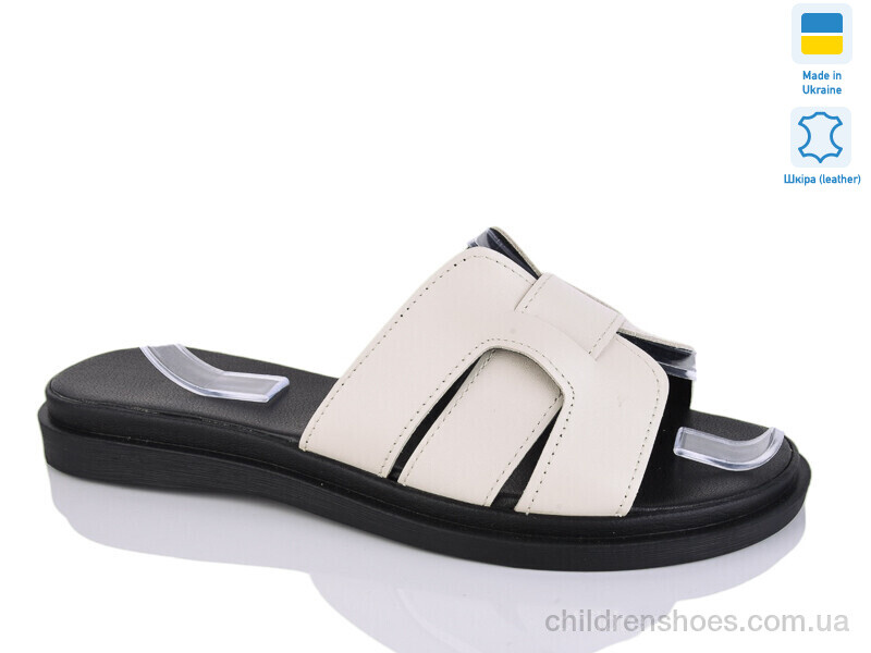 Шлепки женские No brand 90 беж к.