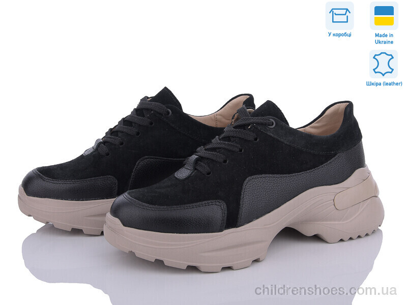 Кроссовки No brand 5070S чорн.замш