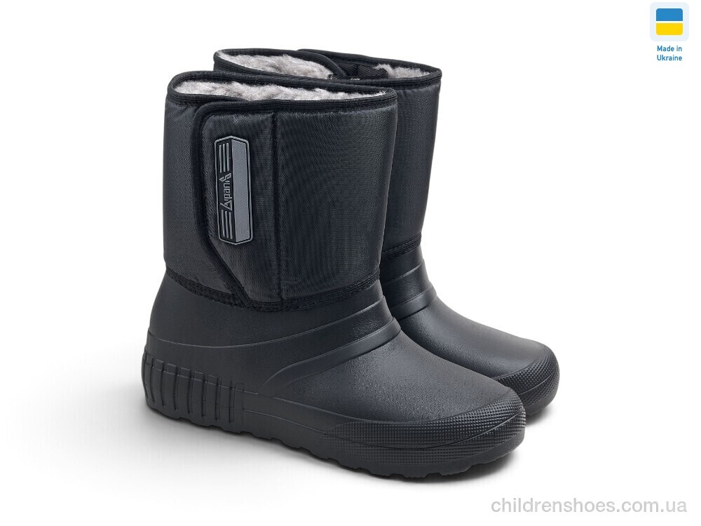 Сапоги из пены T-478A чорний Rai shoes / p. 37-41 / 6пар