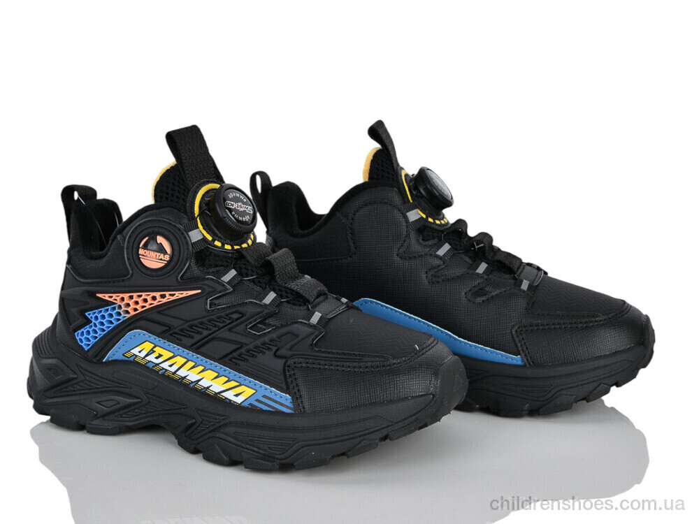 Кроссовки ABQ1003R-1 black Clibee-ShoSho / p. 33-38 / 8пар