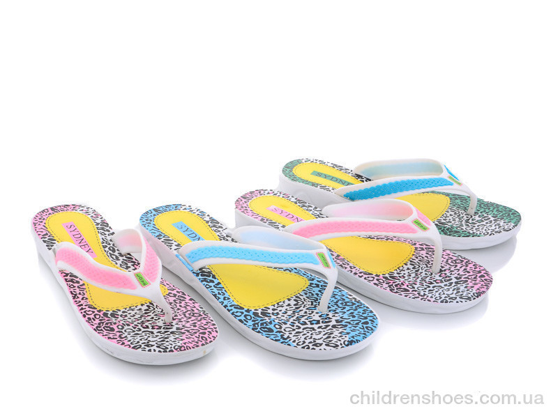 Шлепки женские Sydney 328 mix