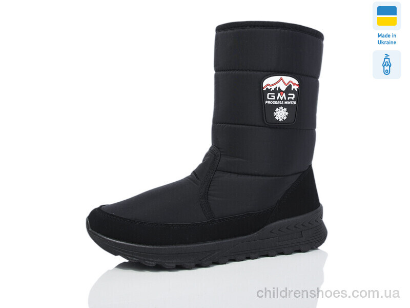 Дутики Progress 4335 чорний