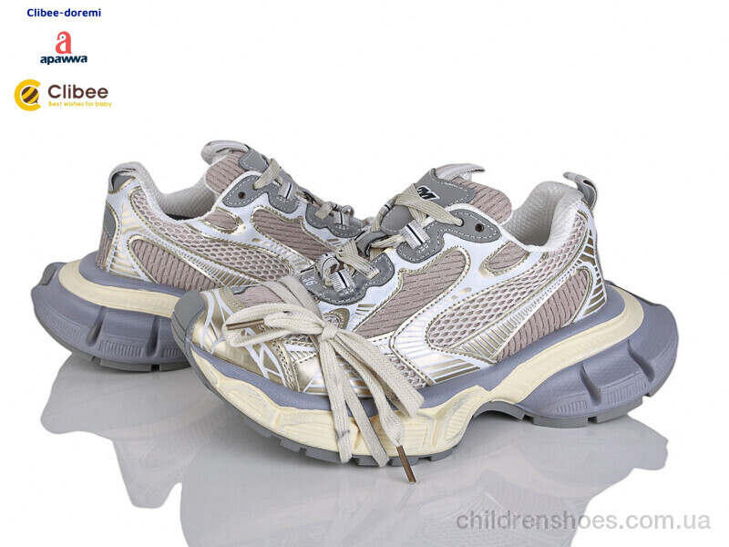 Кроссовки Apawwa D58010 beige