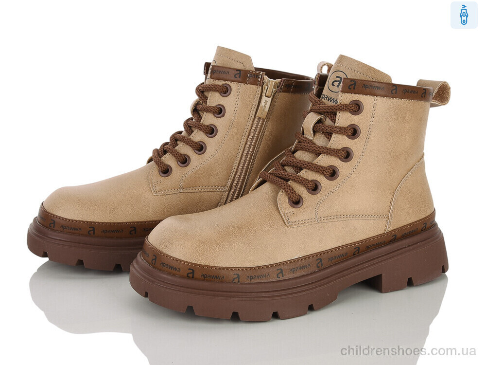 Ботинки B5752P-1 brown Clibee-ShoSho / p. 32-37 / 6пар
