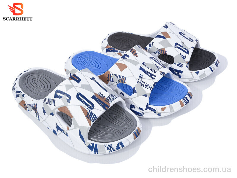 Шлепки женские No brand 3183-5 mix