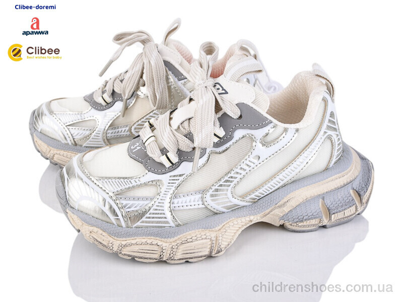 Кроссовки A1215 beige Clibee-Doremi / p. 31-37 / 7пар