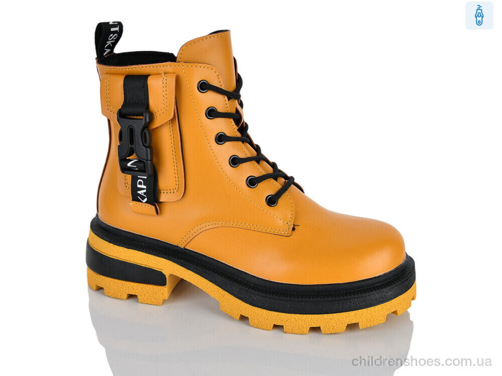 Ботинки 197-36 yellow DINO ALBAT / p. 36-41 / 8пар