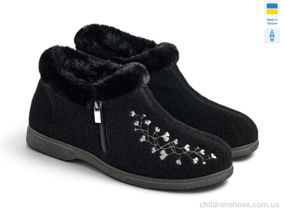 Бурки 2202 чорний Rai shoes / p. 37-41 / 8пар