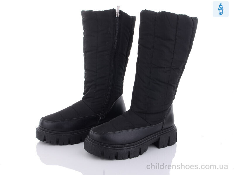 Сапоги 20-1007-1 black Violeta / p. 36-41 / 8пар