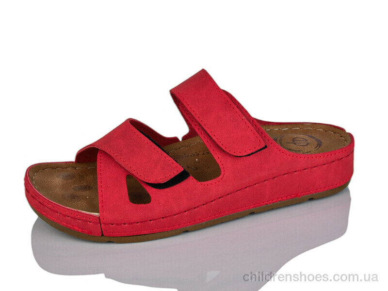 Шлепки женские Mulex 1800 червоний