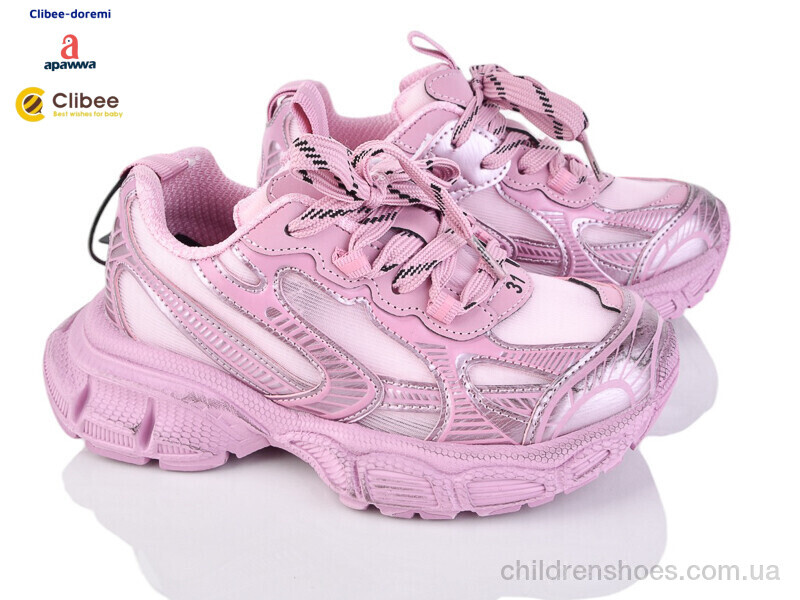 Кроссовки A992532 pink Clibee-Doremi / p. 31-37 / 7пар