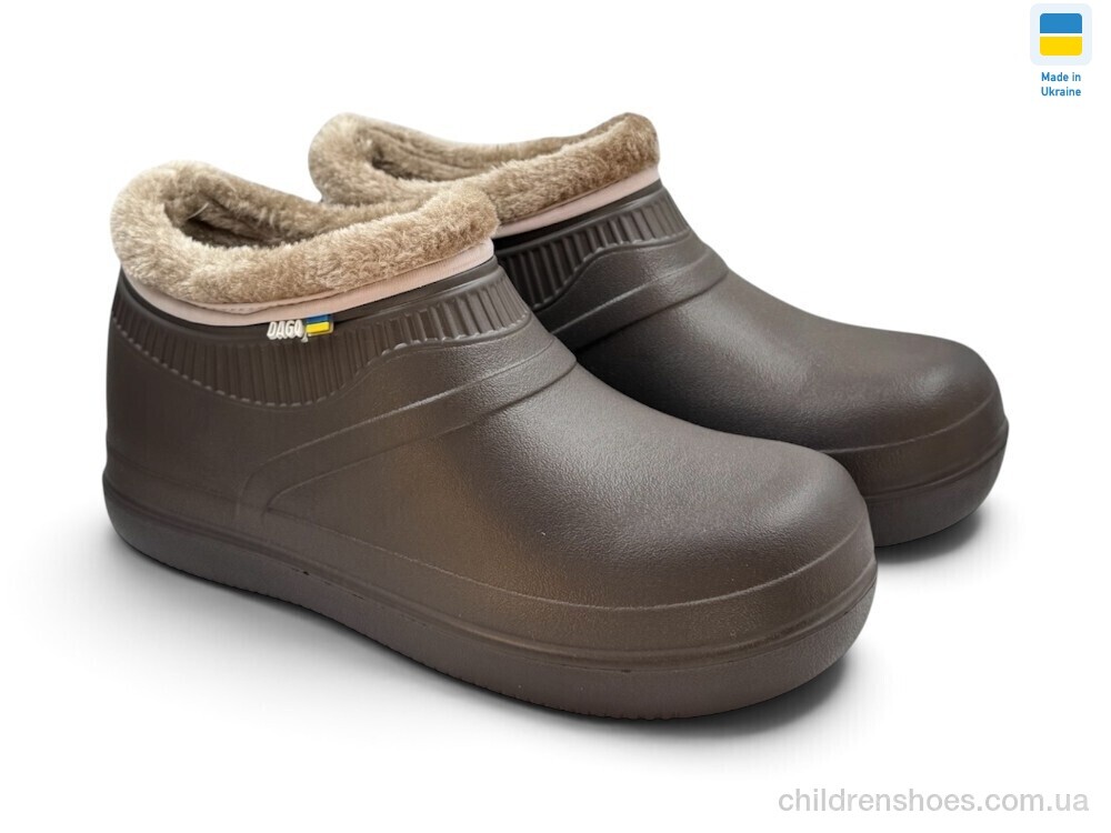 Галоши 7004 шоколад Rai shoes / p. 37-41 / 8пар