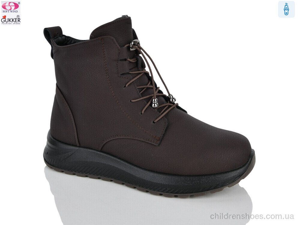 Ботинки YK4223 brown Gukkcr / p. 36-41 / 8пар