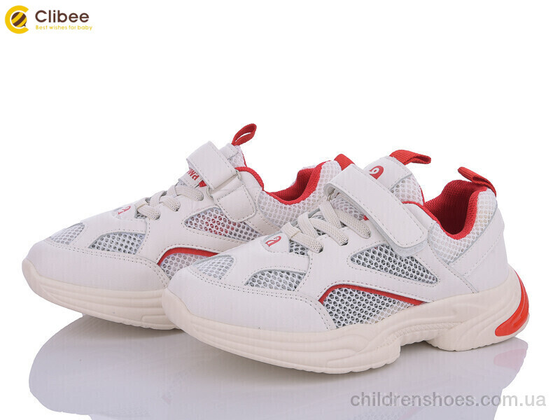 Кроссовки M85-1 red Clibee / p. 26-30 / 6пар