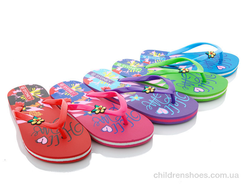 Шлепки детские Sidney HD48G mix