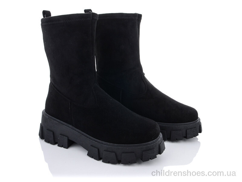 Ботинки 20-909-1 black Violeta / p. 36-41 / 8пар