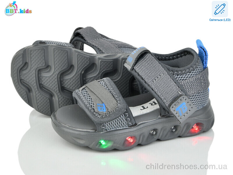 Сандалии L606-1-2 LED BBT / p. 21-26 / 8пар