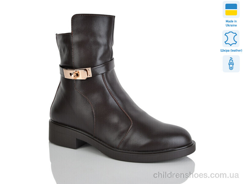 Ботинки No brand 81 шоколад. к. зима