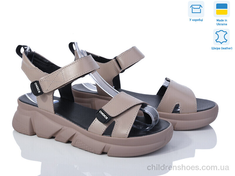 Босоножки IT Style 4075-06 візон шкіра