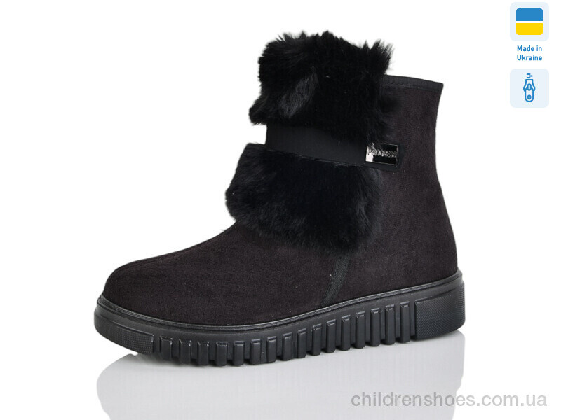 Дутики 44-04 чорний Lot Shoes / p. 38-42 / 6пар