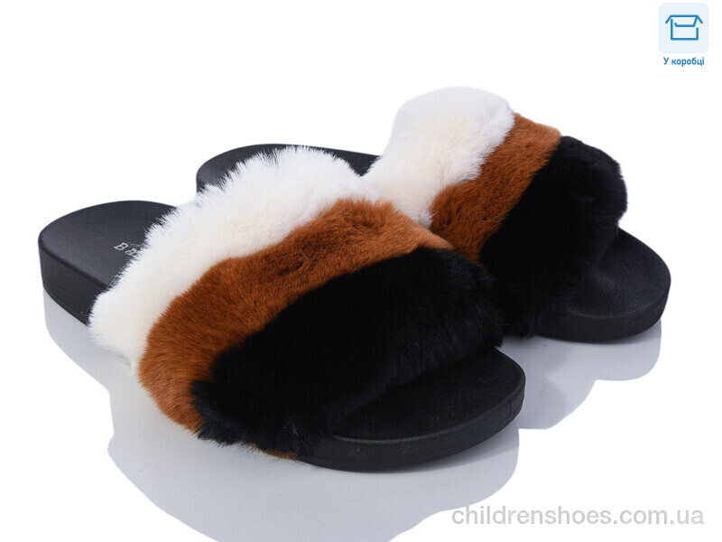 Шлепки женские Bamboo Mindy 01 black