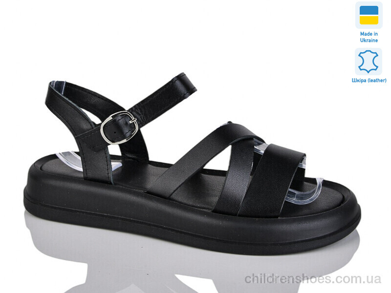 Шлепки женские No brand 2503 чорний к.