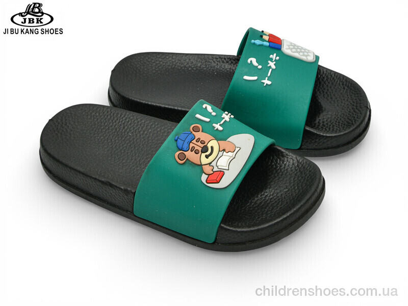 Шлепки детские No brand 00901-2 green