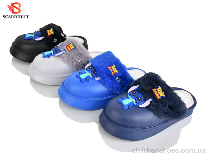Тапки K1765 mix SCARRHETT / p. 30-35 / 12пар