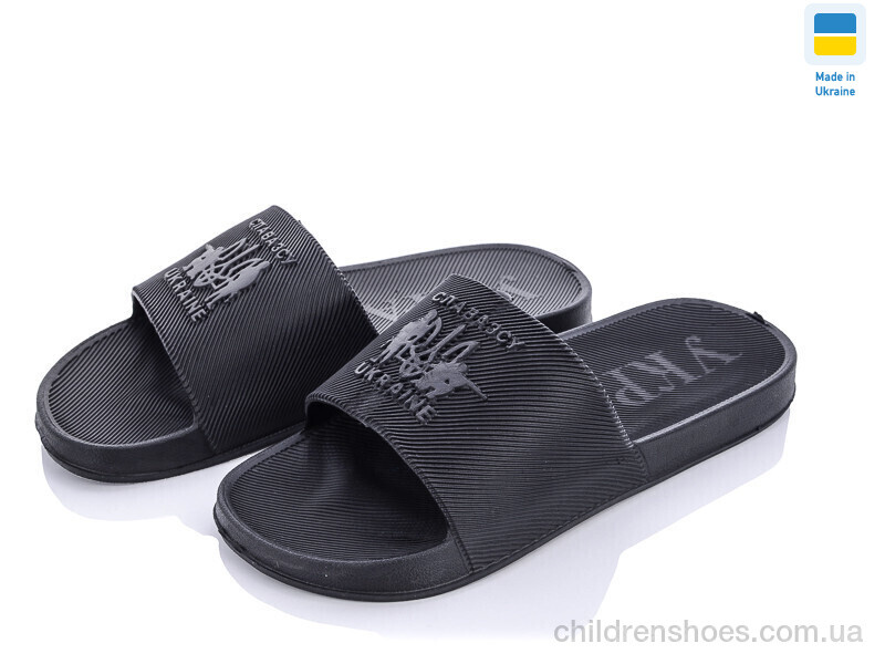 Шлепки DS DS Укр П40 чорний