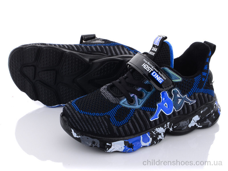 Кроссовки Angel Q54-B5501 black-navy