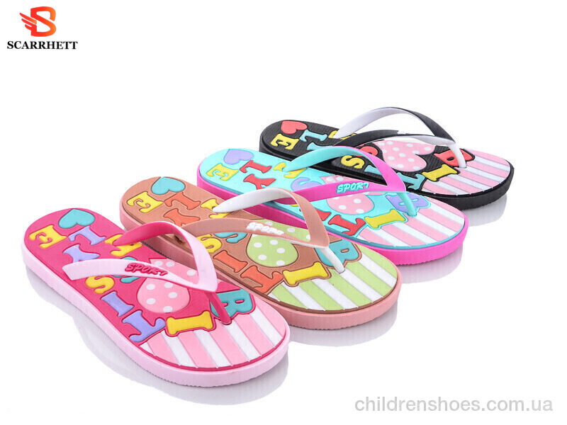 Шлепки женские Scarrhett 2308-2 mix